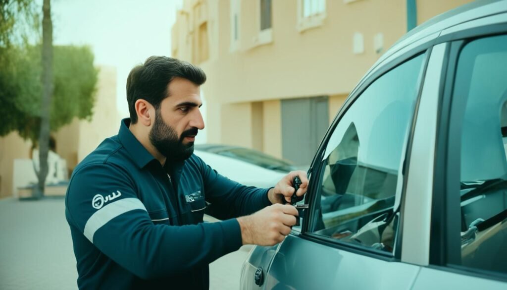 فتح باب سيارة بالكويت