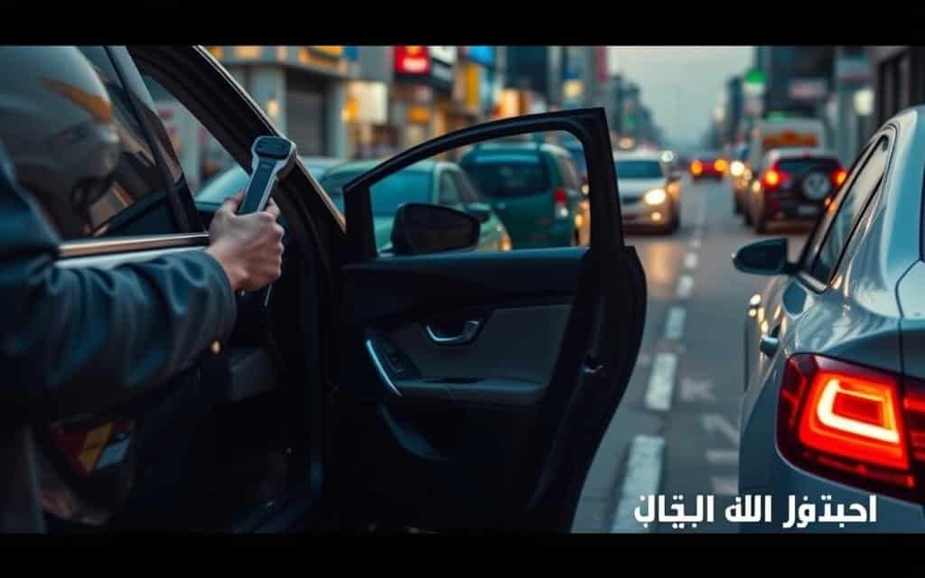 10 طرق نستخدمها لفتح أبواب سيارات