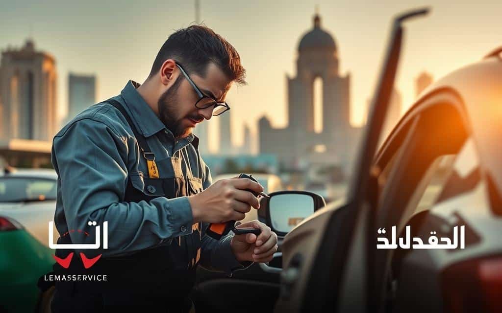 تعلم كيف فتح باب سياره