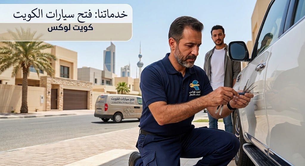 خدماتنا فتح سيارات الكويت